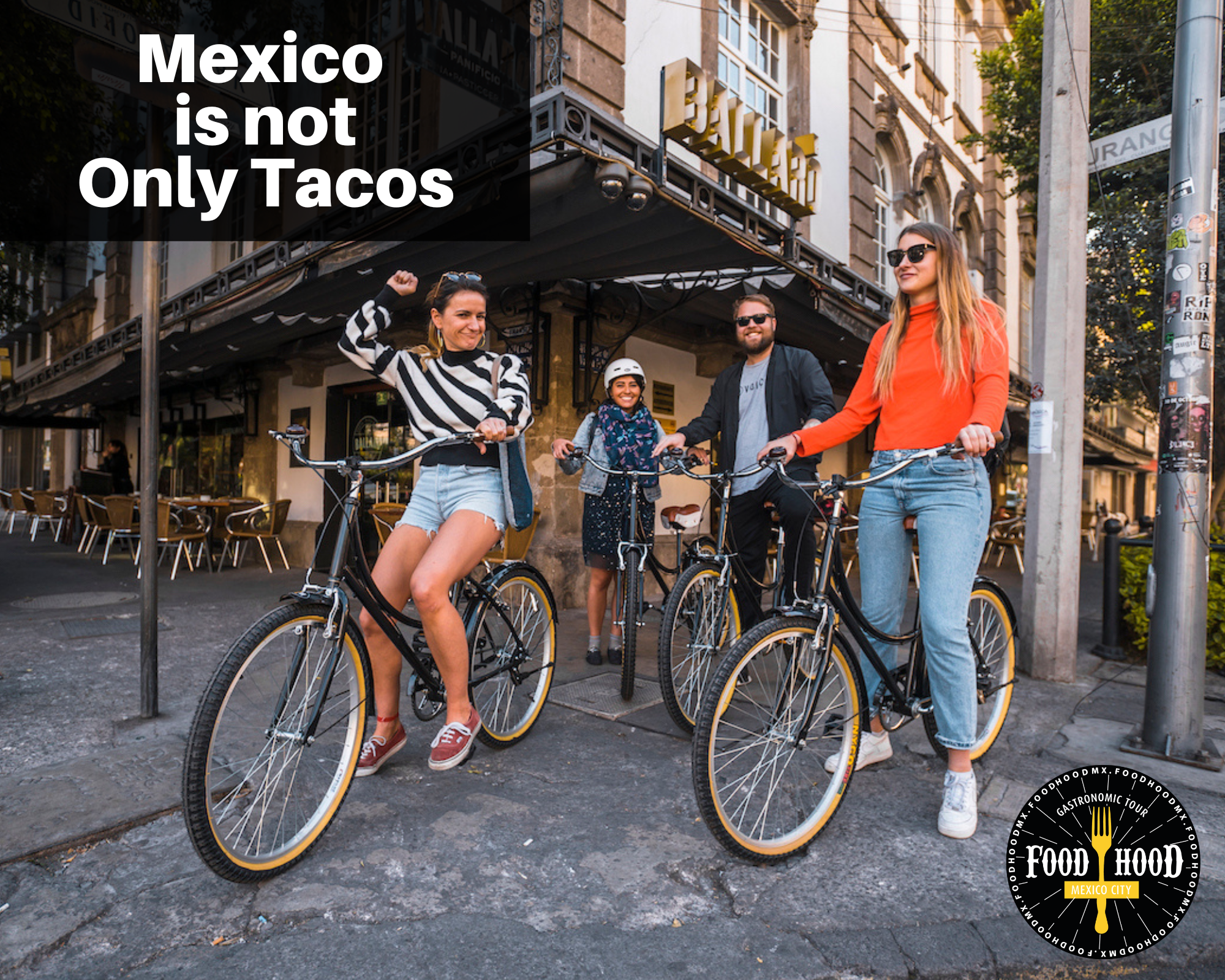 Food Tour Bike Tour Mexico City Street Food Things to do in Mexico City MExico is not Only Tacos
