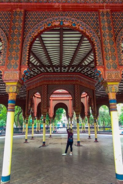 Mexico City Off the Beaten Path, Kiosko Morisco, Bike Tour Foor Tour Mexico City San Rafael, Santa Maria la Ribera, Walking Food Tour