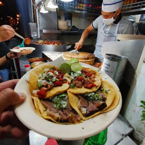 Food Tour Bike Tour Night Tour Mexico City Tacos Suadero Cocuyos